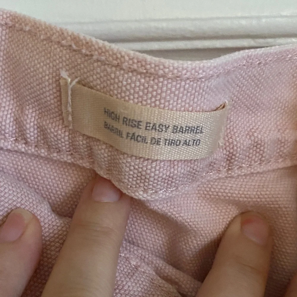 Universal Thread Women's Pink Cargo Barrel Jeans 16R - Picture 6 of 7